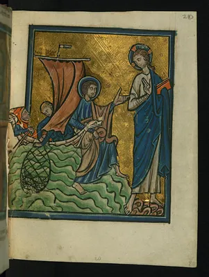 Christ Appears at Lake Tiberias (John 21:1-9)