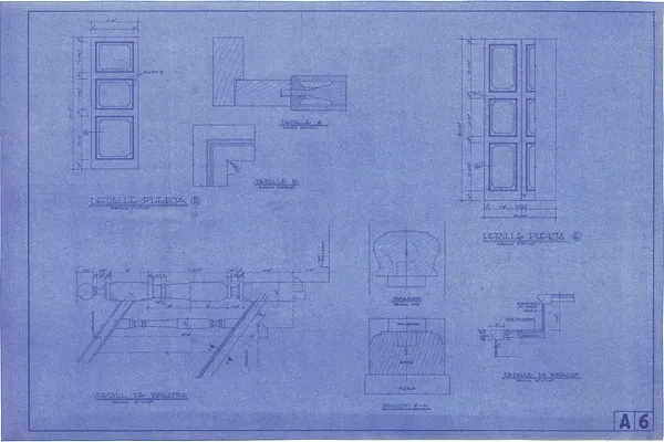 Casa del Libro, San Juan, Puerto Rico, Sheet A-6