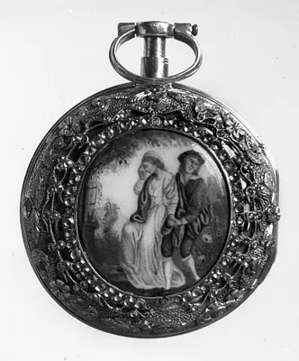 Watch with a youth and a weeping woman