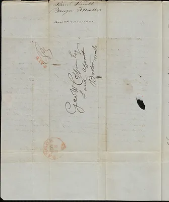 Samuel Smith to George Coffin, 21 November 1843