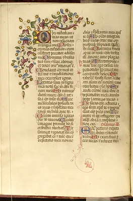 Leaf from Breviary