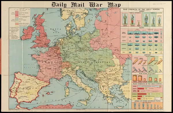 Daily mail war map