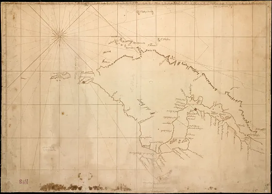 [Chart of Tierra del Fuego and the Strait of Magellan]