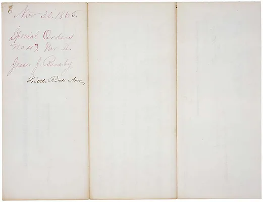 Notice of the Pardon of Jesse J. Busby