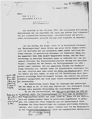 Report on Ansbach