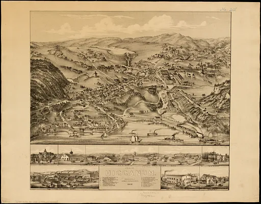 View of Higganum, Connecticut