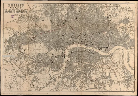 Philip's new plan of London
