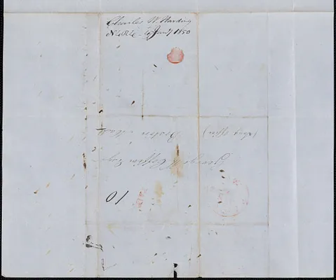 Charles W. Harding to George Coffin, 4 January 1850