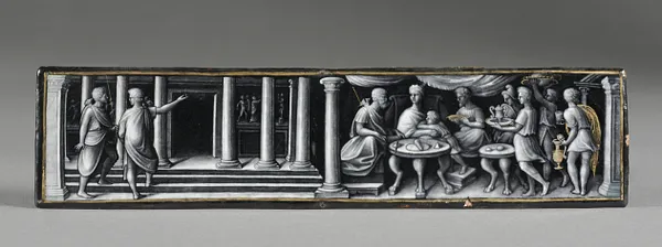Plaque Depicting a Scene from the Aeneid