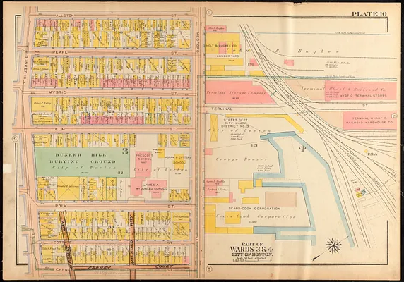 Atlas of the city of Boston, Charlestown and East Boston