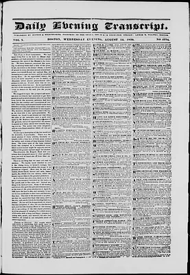 Daily Evening Transcript