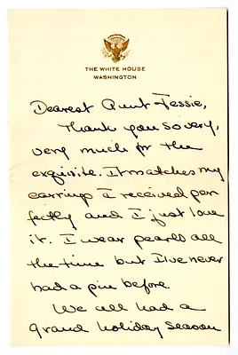 Letter from Margaret Truman to Jessie McDearmon