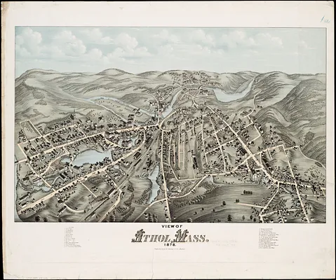 View of Athol, Mass