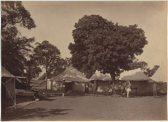 Major Martelli's Camp at Mhow