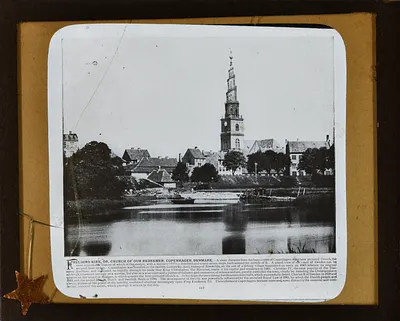 Photograph of Frelsers Kirke, or Church of Our Redeemer, Copenhagen, Denmark