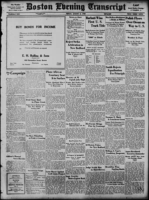 Boston Evening Transcript