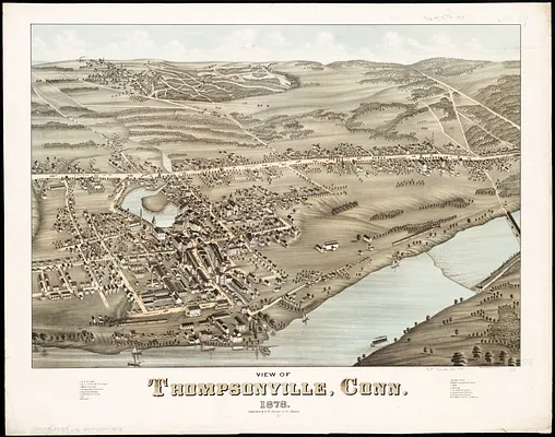 View of Thompsonville, Conn