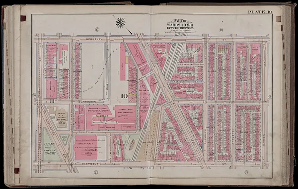 Atlas of the city of Boston, Boston proper and Back Bay : from actual surveys and official plans