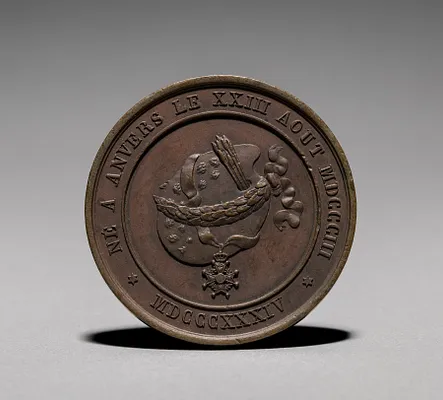 Medal: Gustaf Wappers (reverse)