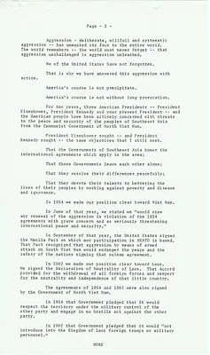 Remarks of President Lyndon Johnson at Syracuse University