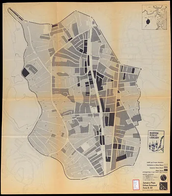 Jamaica Plain urban renewal area r-49