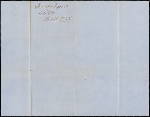 David Pingree to W. A. Harrington, 18 December 1858