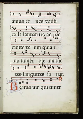 Leaf from Antiphonary