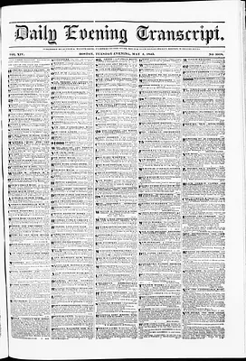 Daily Evening Transcript