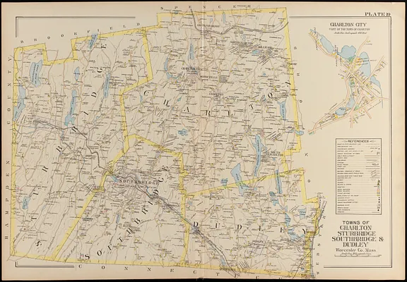 Towns of Charlton, Sturbridge, Southbridge & Dudley
