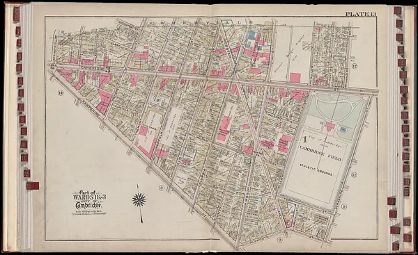 Atlas of the city of Cambridge, Massachusetts