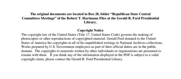 Republican State Central Committees Meetings