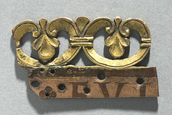 Fragment of an Ornamental Crest from a Reliquary  Shrine