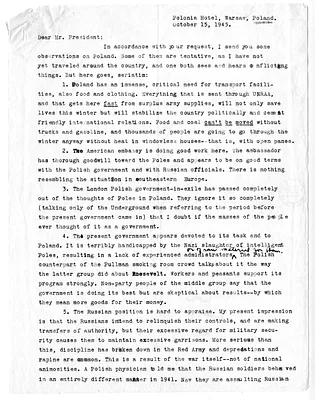 Letter from Irving Brant to President Harry S. Truman, with Related Material