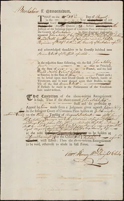 Recognizance