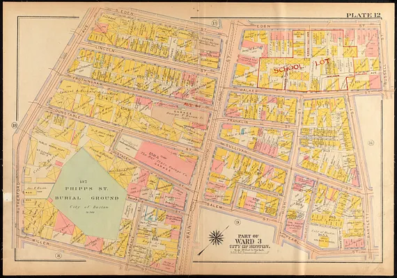 Atlas of the city of Boston, Charlestown and East Boston