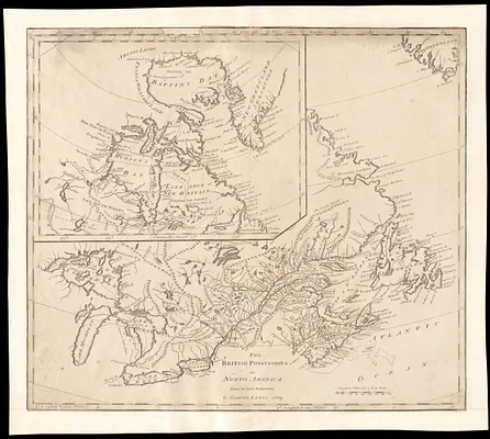 The British possessions in North America from the best authorities