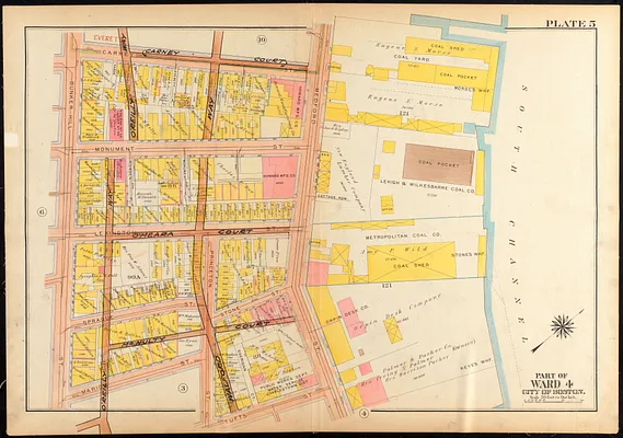 Atlas of the city of Boston, Charlestown and East Boston