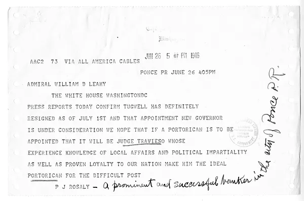 Correspondence Between Richard Nacy and Maria Campos, with Related Material