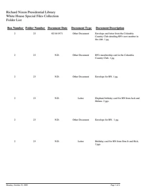 WHSF: Returned, 2-23