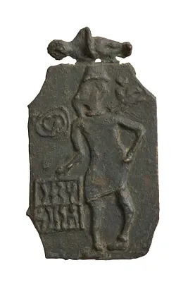Plaque of a Man