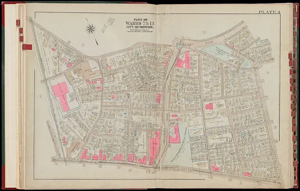 Atlas of the city of Boston, Dorchester : from actual surveys and official plans