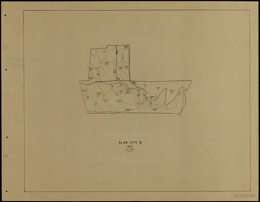 Slab City II 1936 Stand Map
