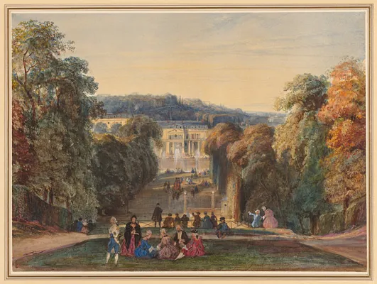 In the Park of Saint Cloud