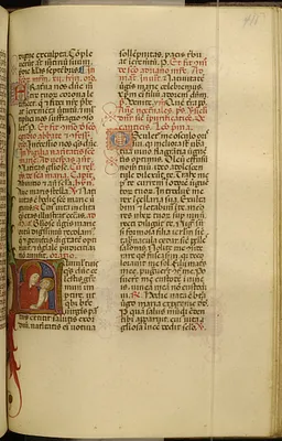 Leaf from Breviary