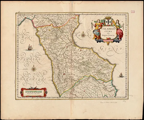 Calabria citra olim magna Graecia