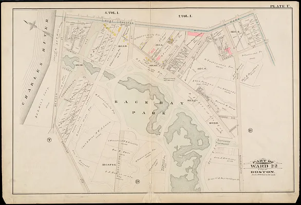 Atlas of the city of Boston : Roxbury