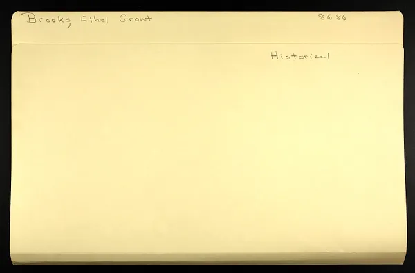 Brooks, Ethel Grout