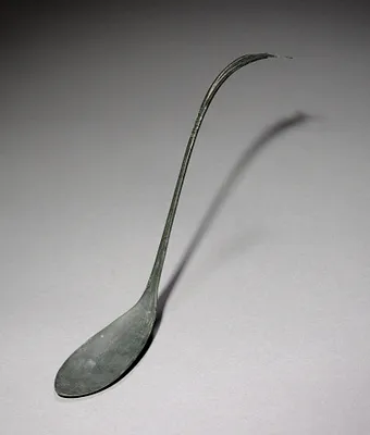 Spoon with Fish-Tail Design