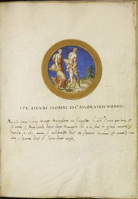 Leaf from Emblem Book