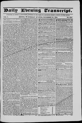 Daily Evening Transcript